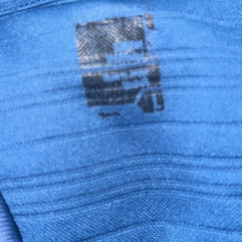 Men’s pre own as is  Slazenger Golf polo shirt size L large Blue - Picture 2 of 5